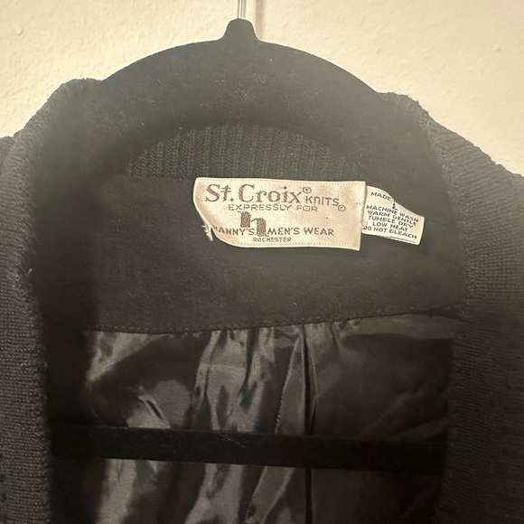 St. croix 3D cardigan vintage 90s coogi style XL - Picture 2 of 5